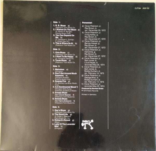 Oscar Peterson ~ The History Of An Artist (Vinyl) - Djungel & Jazz