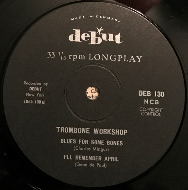 The Four Trombones ~ Trombone Rapport (Vinyl) - Djungel & Jazz