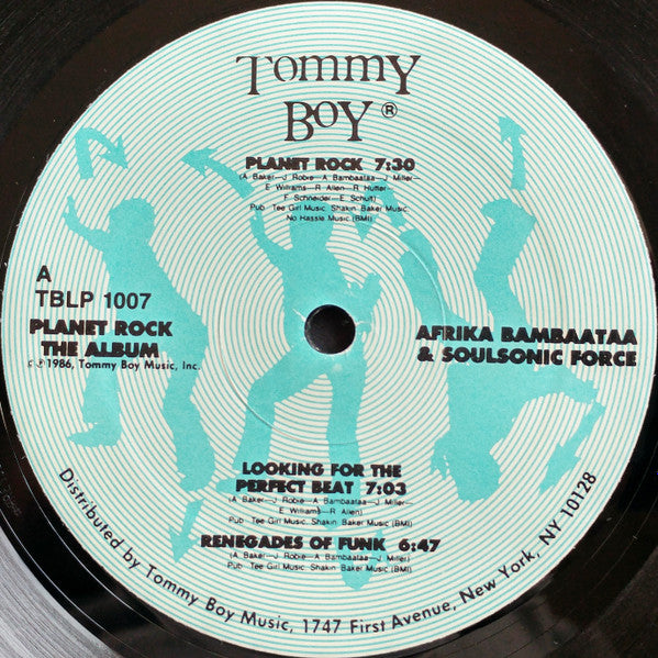 Afrika Bambaataa & Soulsonic Force : Planet Rock - The Album (LP, Album)
