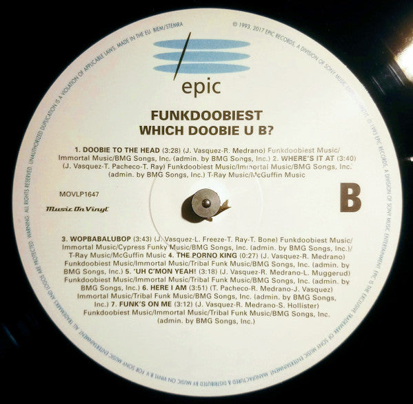 Funkdoobiest ~ Which Doobie U B? (Vinyl) - Djungel & Jazz