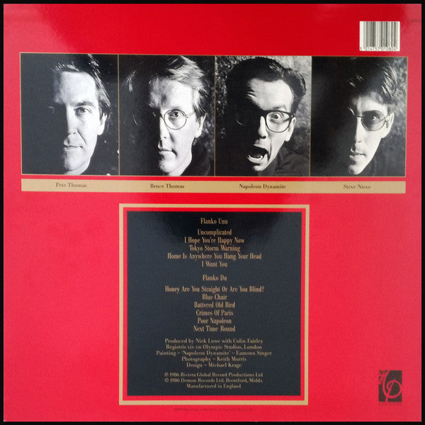 Elvis Costello And The Attractions ~ Blood & Chocolate (Vinyl) - Djungel & Jazz