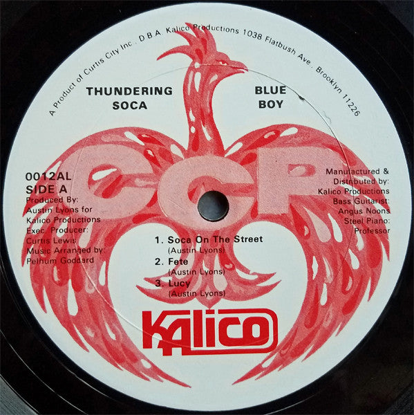 Blue Boy (5) : Thundering Soca (LP)
