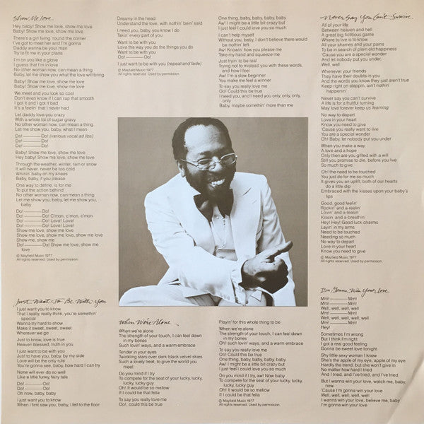 Curtis Mayfield : Never Say You Can't Survive (LP, Album, Los)