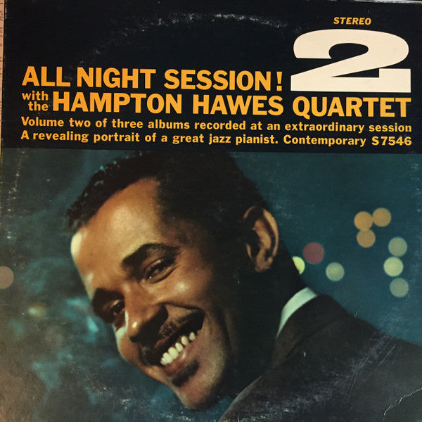 The Hampton Hawes Quartet ~ All Night Session! Vol. 2 (Vinyl) - Djungel & Jazz