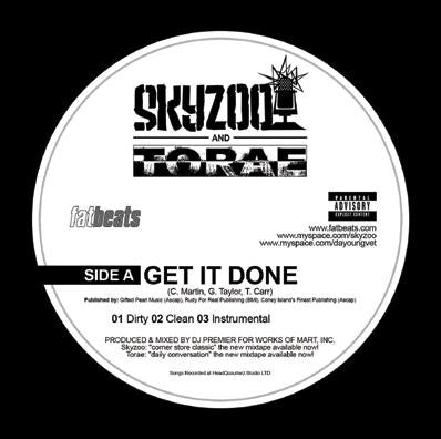 Skyzoo And Torae : Get It Done (12")