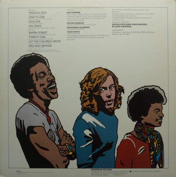 Jan Hammer Group ~ Oh, Yeah? (Vinyl) - Djungel & Jazz