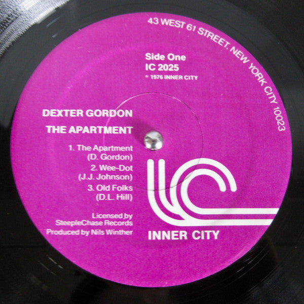 Dexter Gordon Quartet ~ The Apartment (Vinyl) - Djungel & Jazz