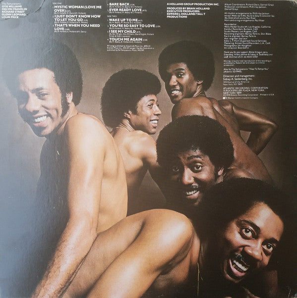 The Temptations ~ Bare Back (Vinyl) - Djungel & Jazz