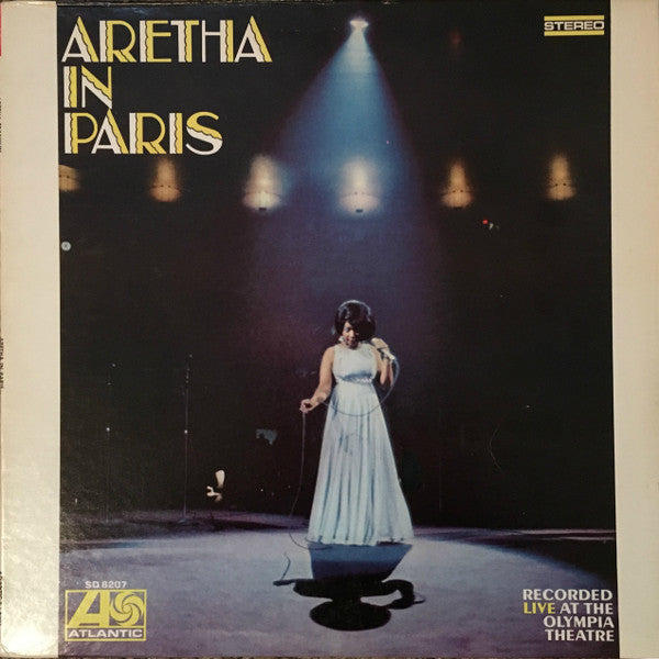Aretha Franklin ~ Aretha In Paris (Vinyl) - Djungel & Jazz