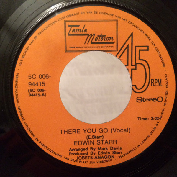 Edwin Starr ~ There You Go (Vinyl) - Djungel & Jazz