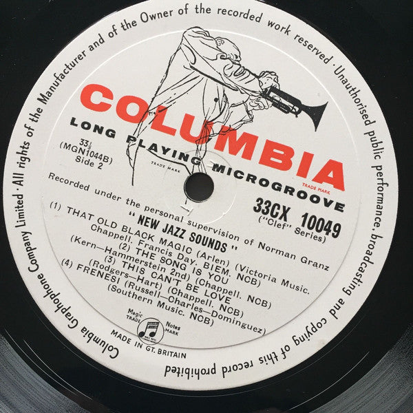 Benny Carter, Dizzy Gillespie, Bill Harris ~ New Jazz Sounds (Vinyl) - Djungel & Jazz