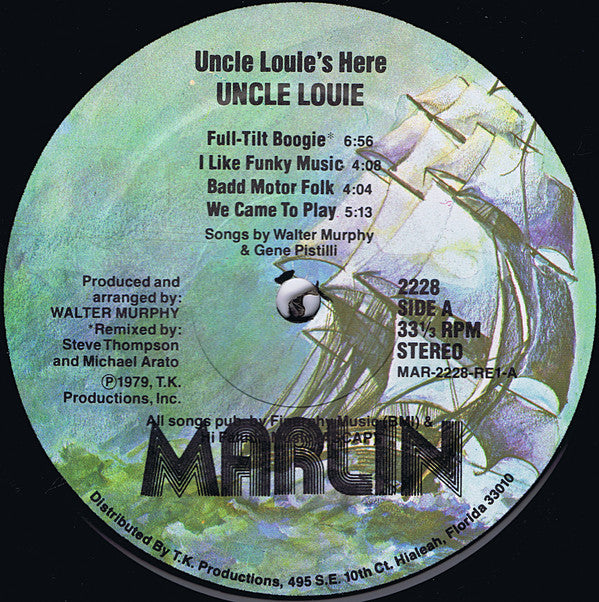 Uncle Louie : Uncle Louie's Here (LP, Album)