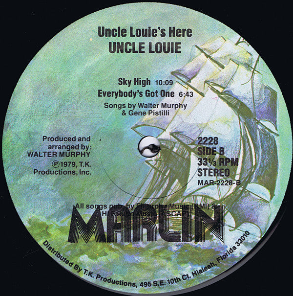 Uncle Louie : Uncle Louie's Here (LP, Album)