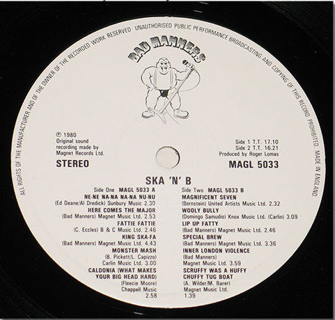 Bad Manners : Ska 'N' B (LP, Album)