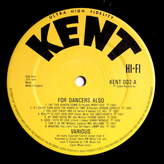Various ~ For Dancers Also (Vinyl) - Djungel & Jazz