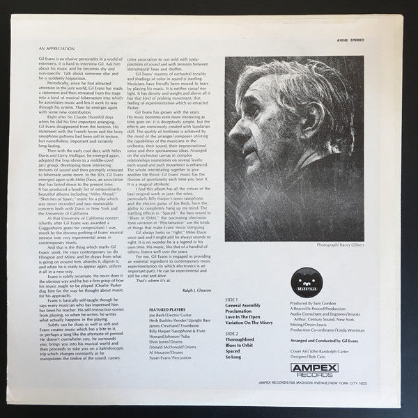 Gil Evans : Gil Evans (LP)