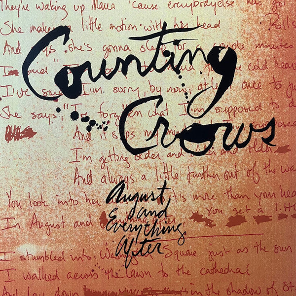 Counting Crows ~ August And Everything After (Vinyl) - Djungel & Jazz