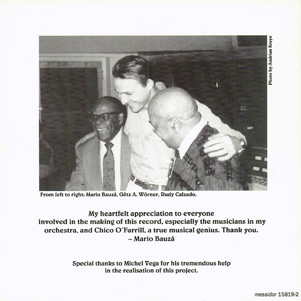 Mario Bauzá And His Afro-Cuban Jazz Orchestra ~ Tanga (Vinyl) - Djungel & Jazz