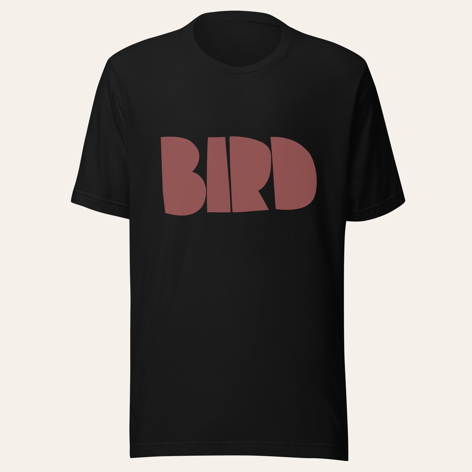 Bird T-shirt ~ Black (Vinyl) - Djungel & Jazz