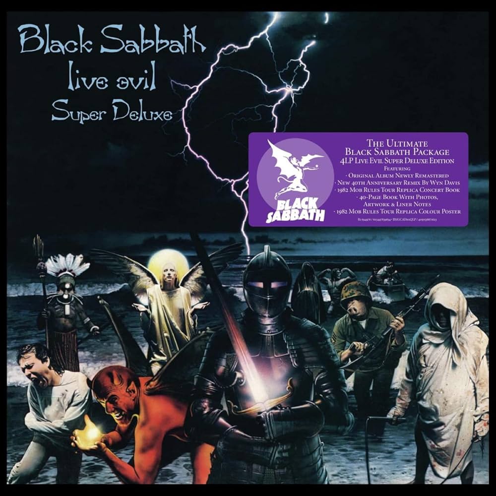 Black Sabbath ~ Live Evil Super Deluxe (Vinyl) - Djungel & Jazz