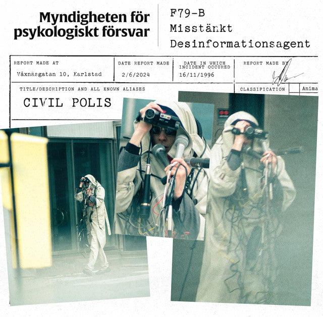 Civil Polis ~ Myndigheten för psykologiskt försvar (Vinyl) - Djungel & Jazz