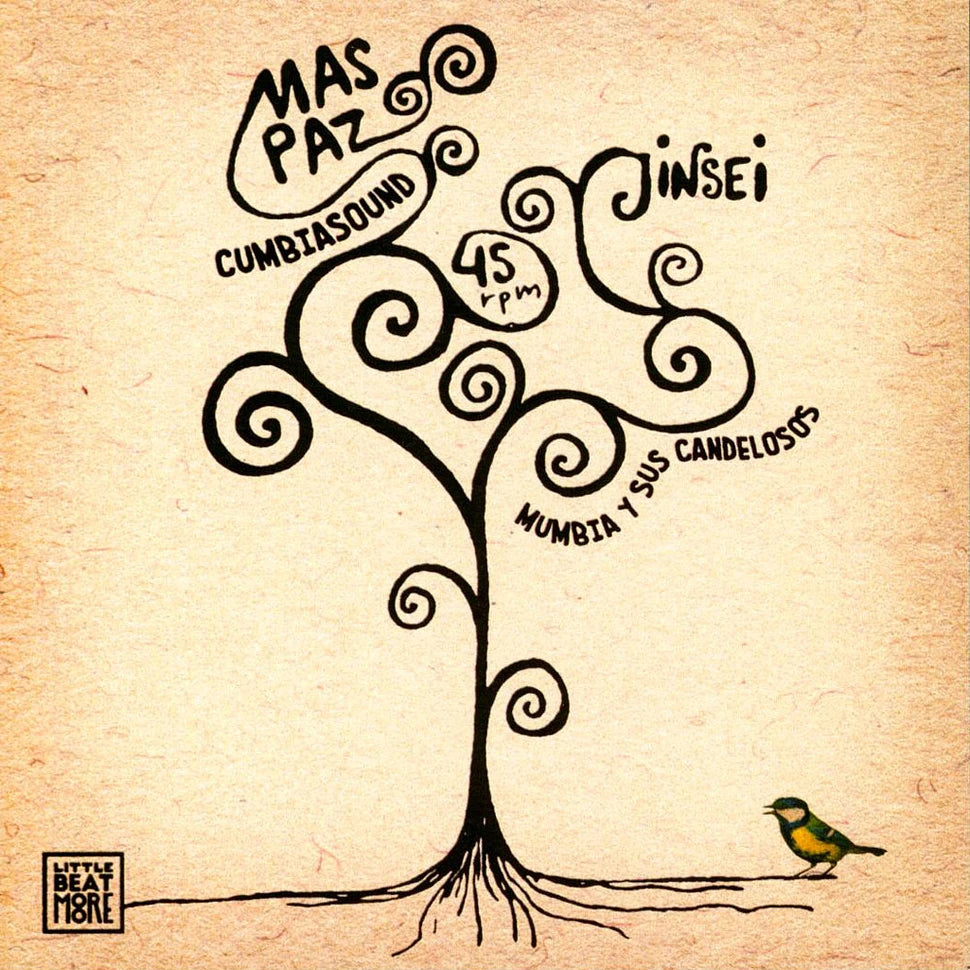 Cumbiasound, Mumbia Y Sus Candelosos ~ Mas Paz / Jinsei (Vinyl) - Djungel & Jazz