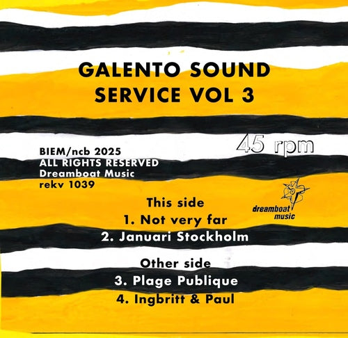 Galento Sound Service ~ Vol.3 (Vinyl) - Djungel & Jazz