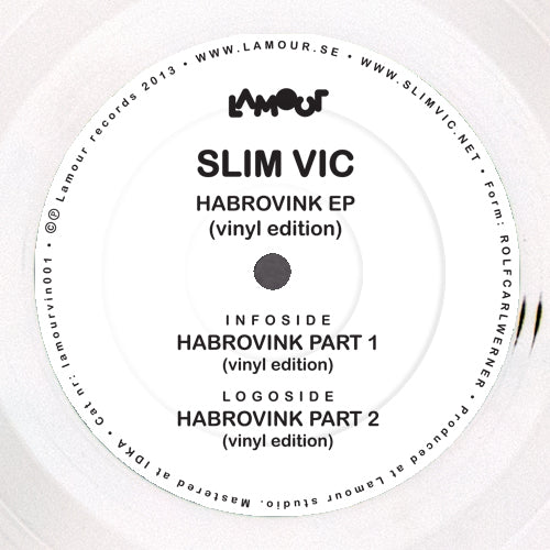 Slim Vic ~ Habrovink EP (Vinyl Edition) (Vinyl) - Djungel & Jazz