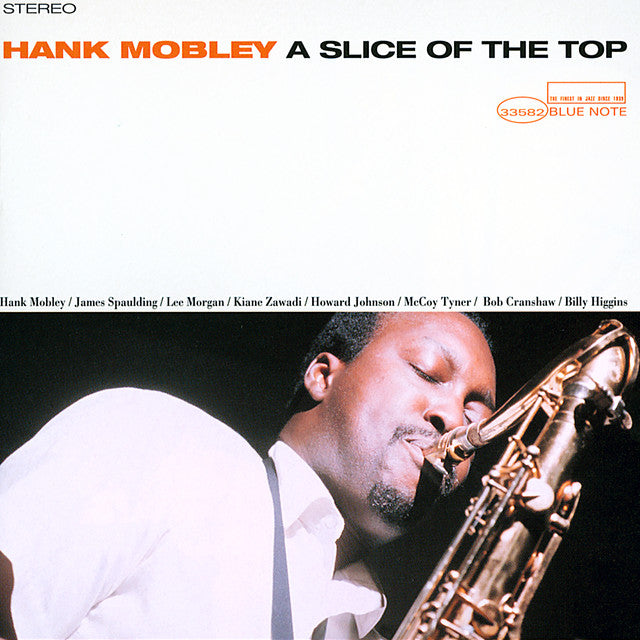 Hank Mobley ~ A Slice Of The Top (Vinyl) - Djungel & Jazz