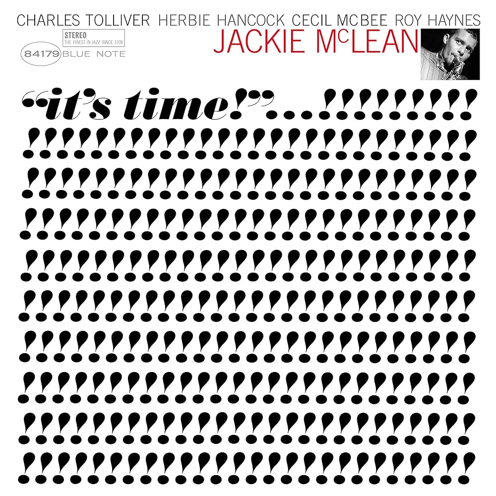 Jackie McLean ~ It's Time! (Vinyl) - Djungel & Jazz