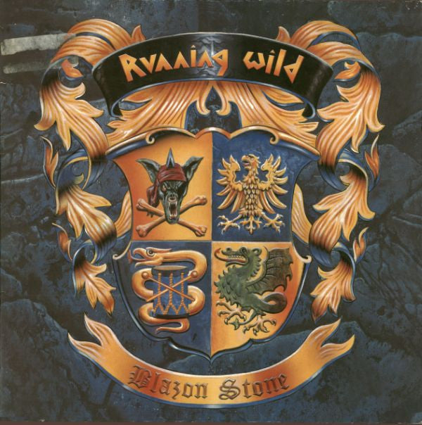 Running Wild : Blazon Stone (LP, Album)