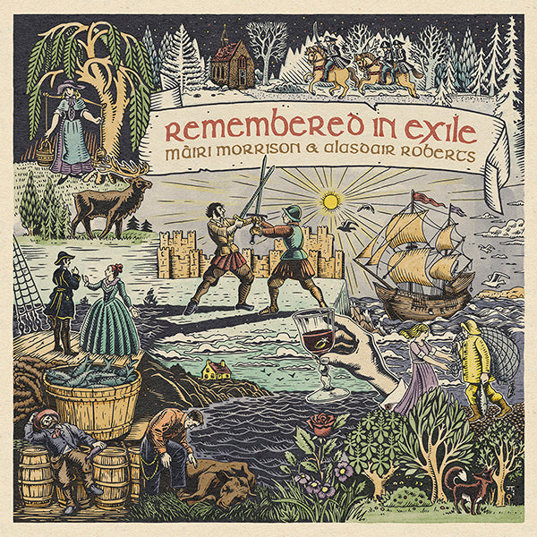 Màiri Morrison & Alasdair Roberts ~ Remembered In Exile (Songs And Ballads From Nova Scotia) (Vinyl) - Djungel & Jazz