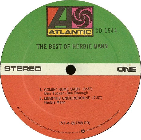 Herbie Mann ~ The Best Of Herbie Mann (Vinyl) - Djungel & Jazz