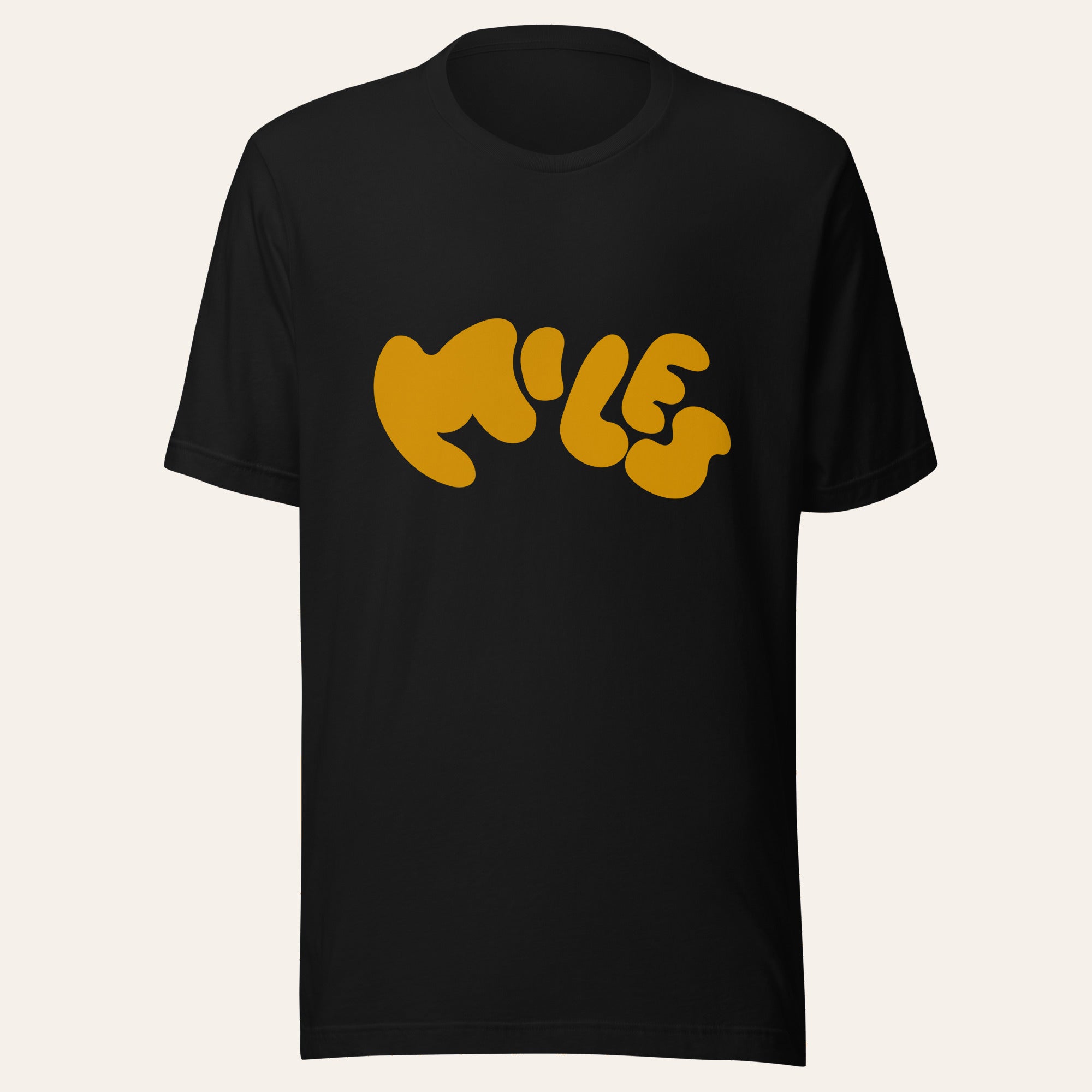 Miles T-shirt ~ Black (Vinyl) - Djungel & Jazz