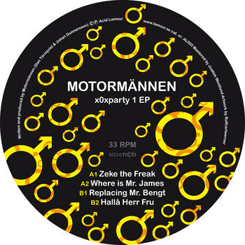 Motormännen ~ x0xparty 1 EP (Vinyl) - Djungel & Jazz