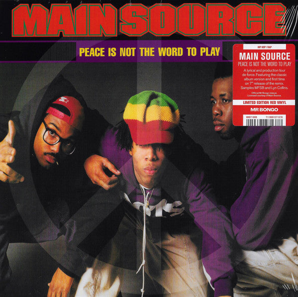 Main Source ~ Peace Is Not The Word To Play (Vinyl) - Djungel & Jazz