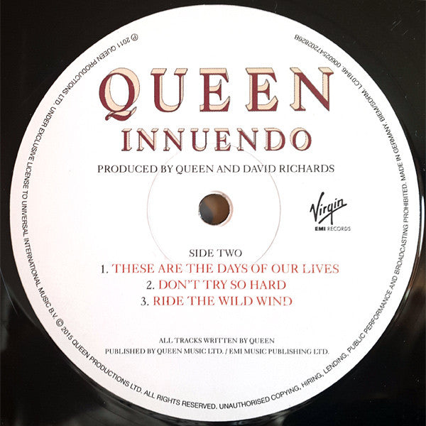 Queen ~ Innuendo (Vinyl) - Djungel & Jazz