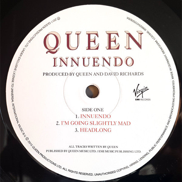 Queen ~ Innuendo (Vinyl) - Djungel & Jazz