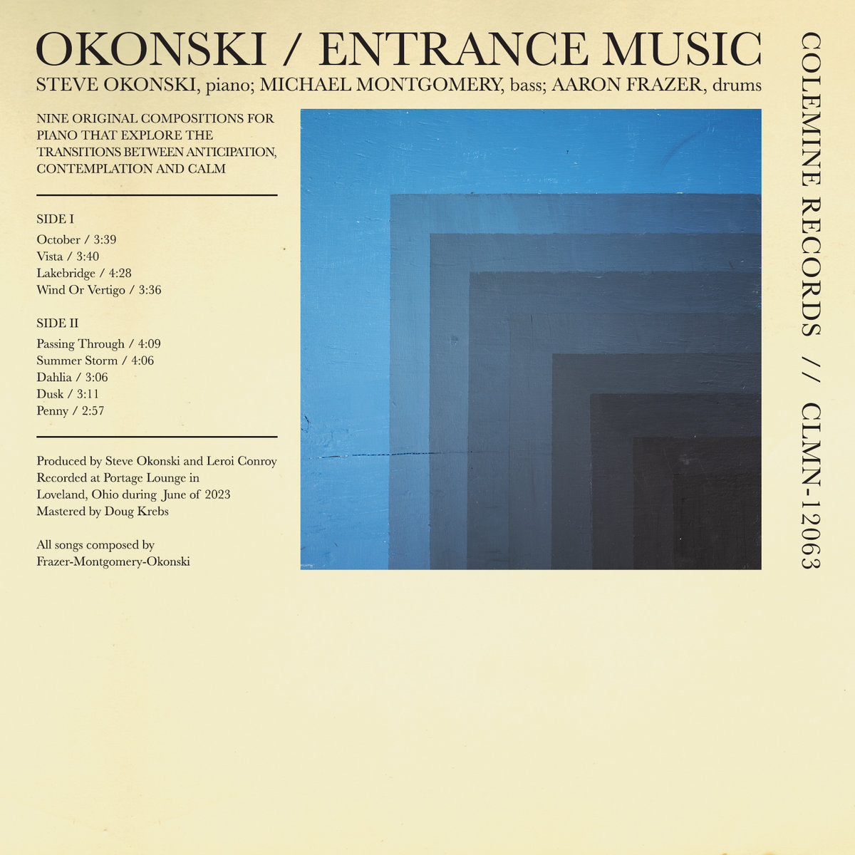 Okonski ~ Entrance Music (Vinyl) - Djungel & Jazz