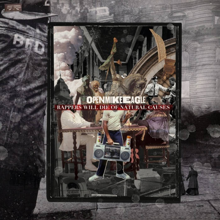 Open Mike Eagle ~ Rappers Will Die Of Natural Causes (Vinyl) - Djungel & Jazz