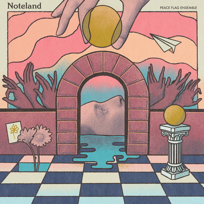 Peace Flag Ensemble ~ Noteland (Vinyl) - Djungel & Jazz