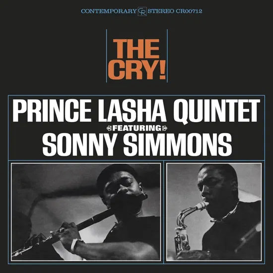Prince Lasha Quintet Featuring Sonny Simmons ~ The Cry! (Vinyl) - Djungel & Jazz
