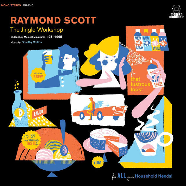 Raymond Scott Featuring Dorothy Collins ~ The Jingle Workshop: Midcentury Musical Miniatures 1951–1965 (Vinyl) - Djungel & Jazz