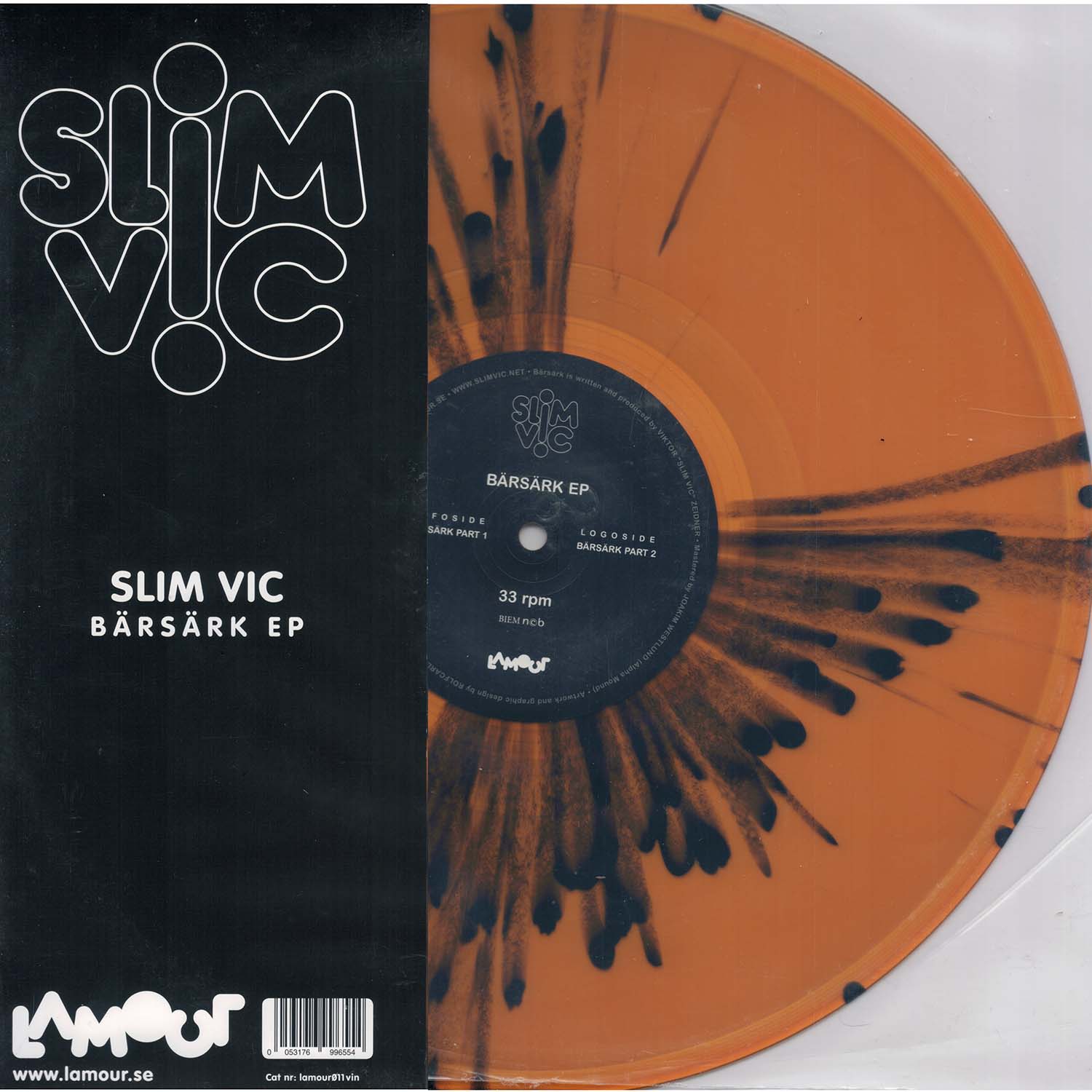 Slim Vic ~ Bärsärk EP (Vinyl) - Djungel & Jazz