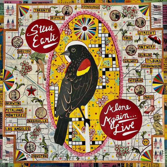 Steve Earle ~ Alone Again (Live) (Vinyl) - Djungel & Jazz