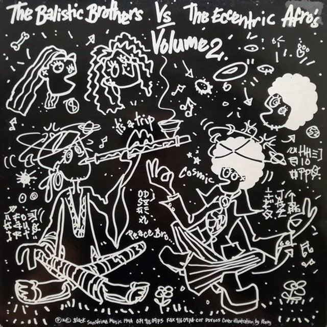 The Ballistic Brothers V The Eccentric Afro's ~ Volume 2 (Vinyl) - Djungel & Jazz