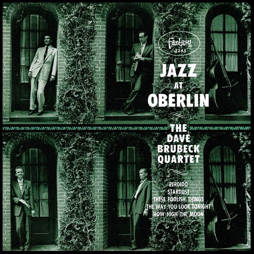 The Dave Brubeck Quartet ~ Jazz At Oberlin (Vinyl) - Djungel & Jazz