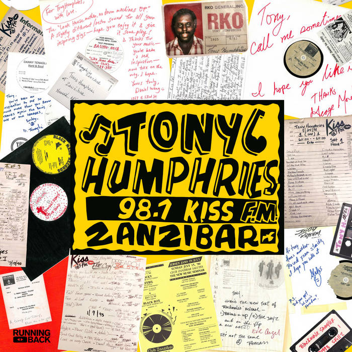 Tony Humphries ~ Running Back Mastermix: The Kiss FM Zanzibar Years (Part One) (Vinyl) - Djungel & Jazz