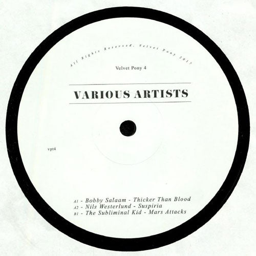 Various ~ Velvet Pony Trax 4 (Vinyl) - Djungel & Jazz