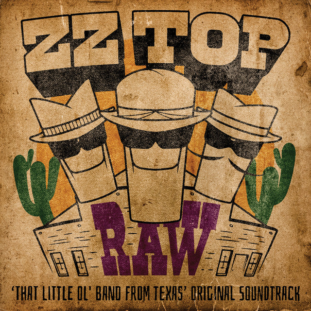 ZZ Top ~ Raw ('That Little Ol' Band From Texas' Original Soundtrack) (Vinyl) - Djungel & Jazz